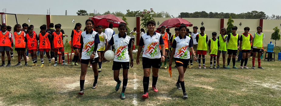 Empowering Girls Through Football
